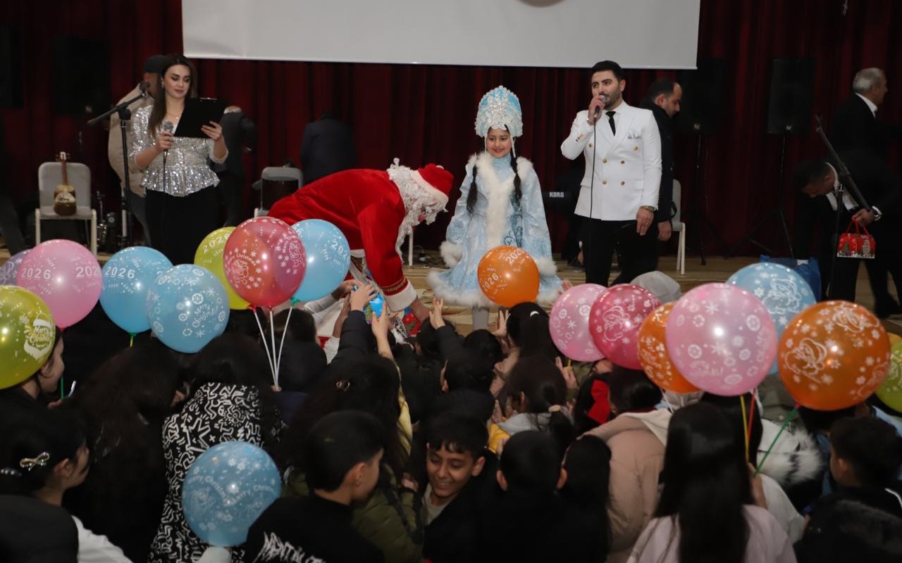 Neftçalada Yeni il qeyd olunub -FOTOLAR