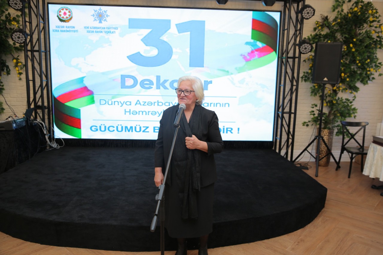 YAP Xəzər rayon təşkilatı Yeni il tədbiri keçirdi - FOTOLAR