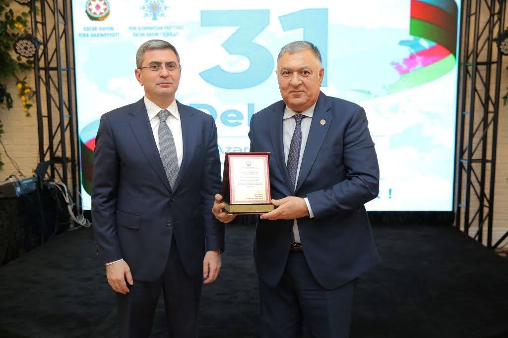 YAP Xəzər rayon təşkilatı Yeni il tədbiri keçirdi - FOTOLAR