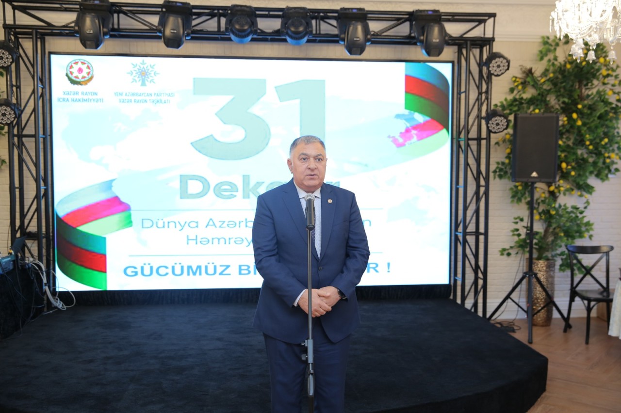 YAP Xəzər rayon təşkilatı Yeni il tədbiri keçirdi - FOTOLAR