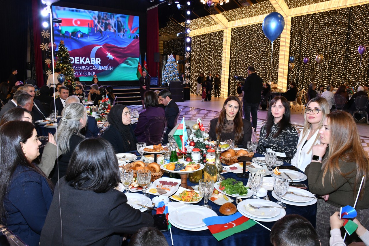 Abşeronda şəhid ailələri üçün bayram şənliyi keçirildi - FOTOLAR