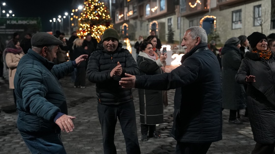 Kəlbəcər 32 il sonra ilk dəfə Yeni ili qarşıladı - FOTOLAR