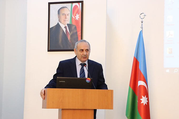 Akademik Əli Abbasovun kollektivlə yekun görüşü keçirildi - FOTOLAR