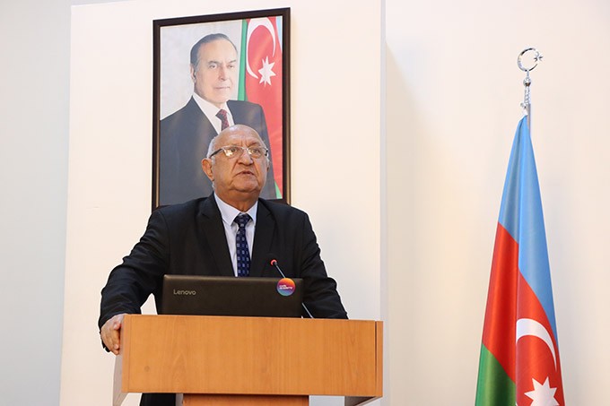 Akademik Əli Abbasovun kollektivlə yekun görüşü keçirildi - FOTOLAR