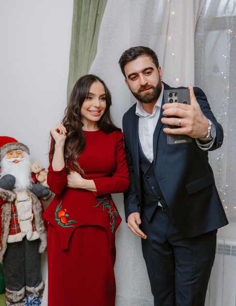 Leyla və Arzu Əliyevalar uşaqlar üçün bayram şənliyində - FOTOLAR