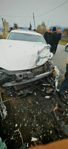 Zaqatalada qəza oldu - Yaralılar var (FOTOLAR)