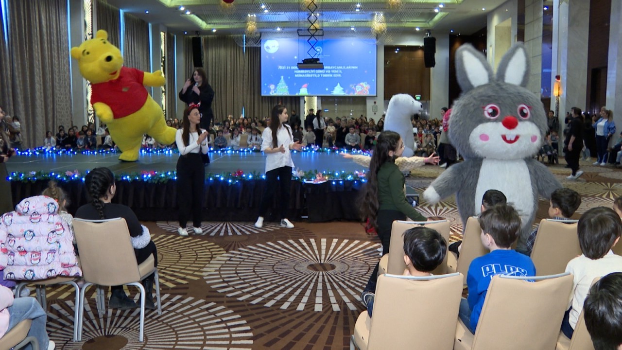 AHİK uşaqlar üçün bayram şənlikləri təşkil edir - FOTOLAR