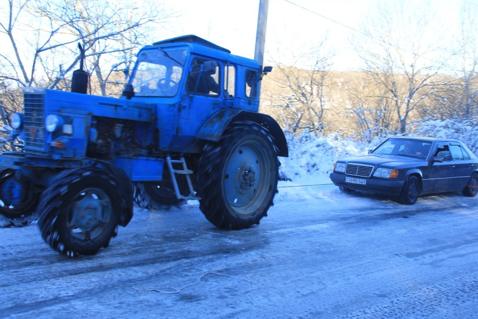 Ağsu dolaylarında hərəkət bərpa edildi - FOTOLAR  (YENİLƏNİB)
