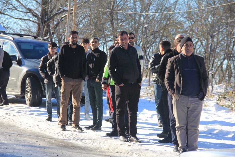 Ağsu dolaylarında hərəkət bərpa edildi - FOTOLAR  (YENİLƏNİB)