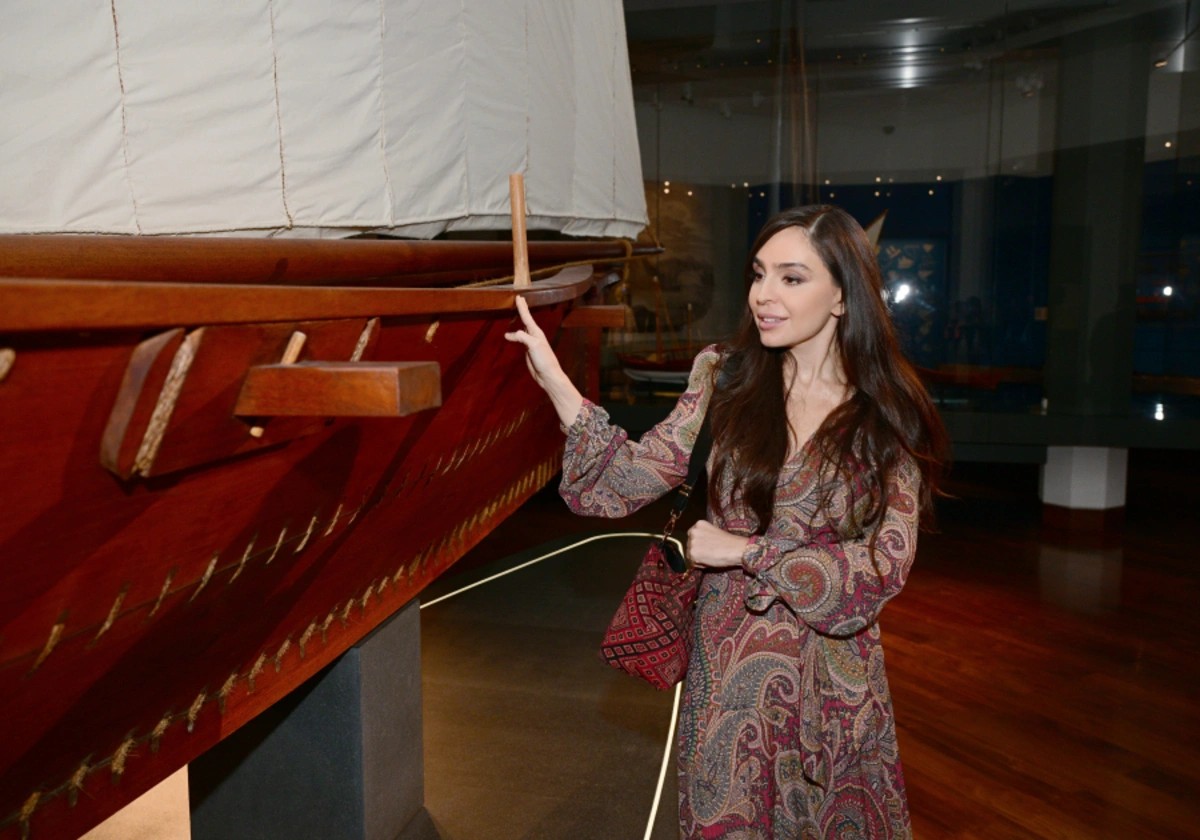 Leyla Əliyeva Maskatda Oman Milli Muzeyində və Mutrah bazarında olub - FOTOLAR