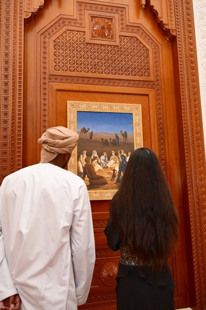 Leyla Əliyeva Maskatda Sultan Opera Evində - FOTOLAR