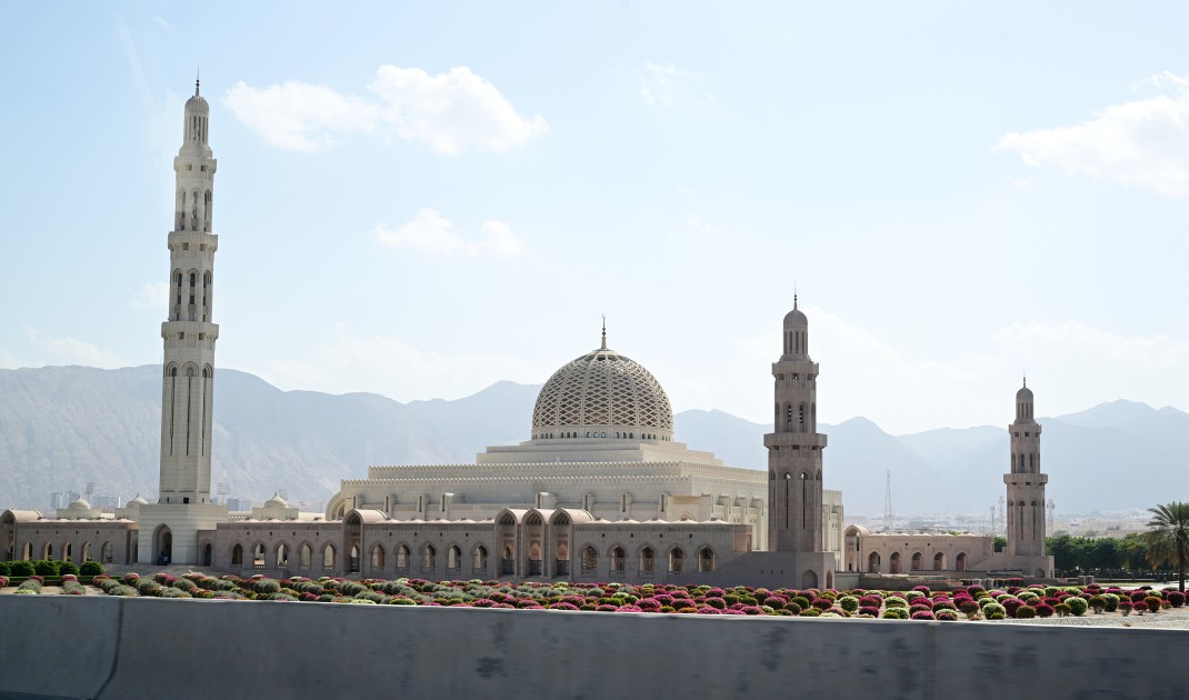 Leyla Əliyeva Maskatda Sultan Qabus Böyük Məscidini də ziyarət etdi - FOTOLAR