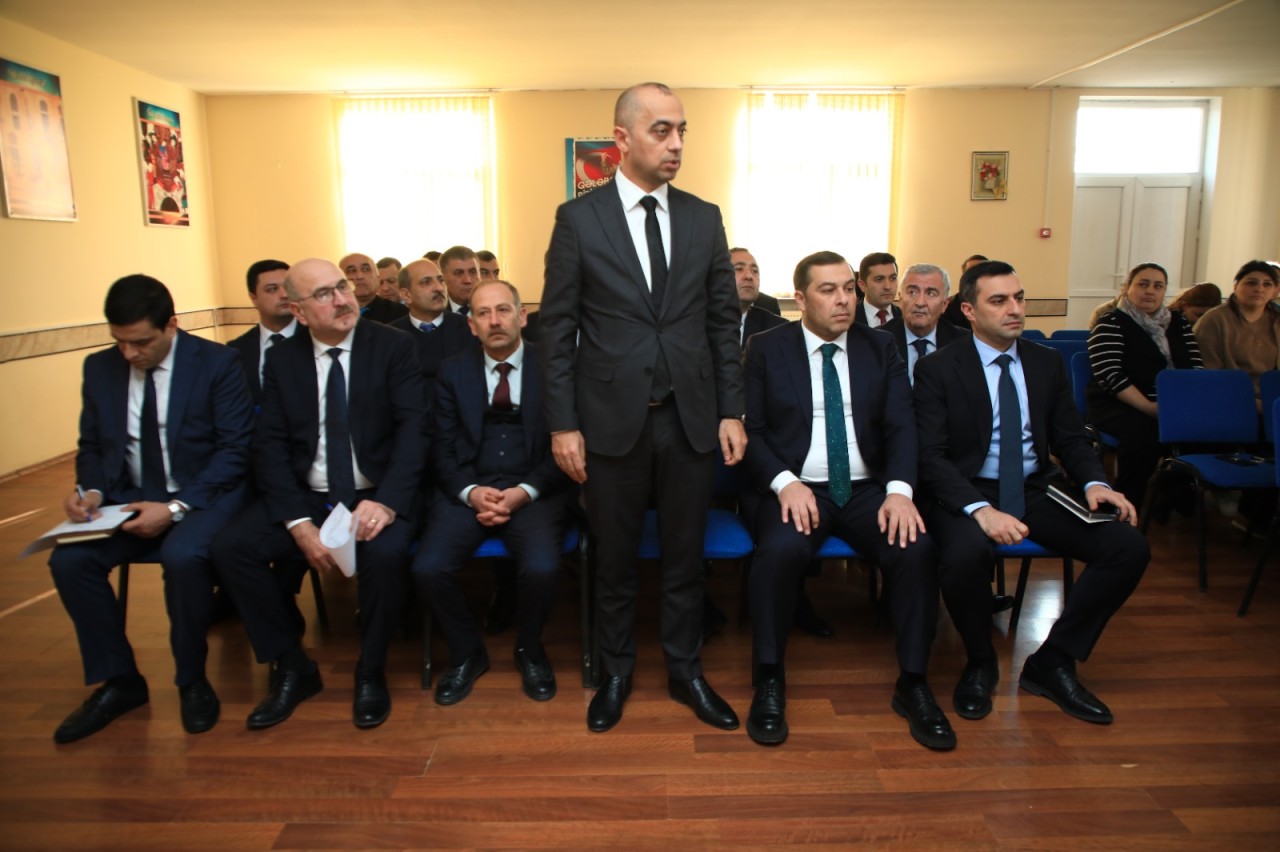 Niyazi Bayramov ilin ilk səyyar qəbulunu keçirdi - FOTOLAR