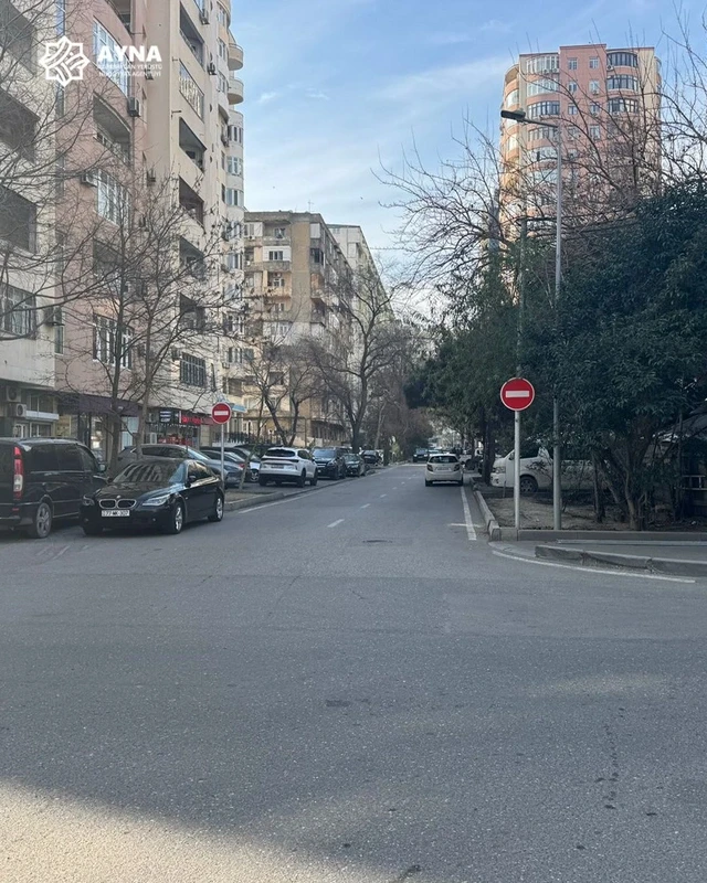 Bu ərazilərdə yol hərəkəti yenidən təşkil edildi - FOTO