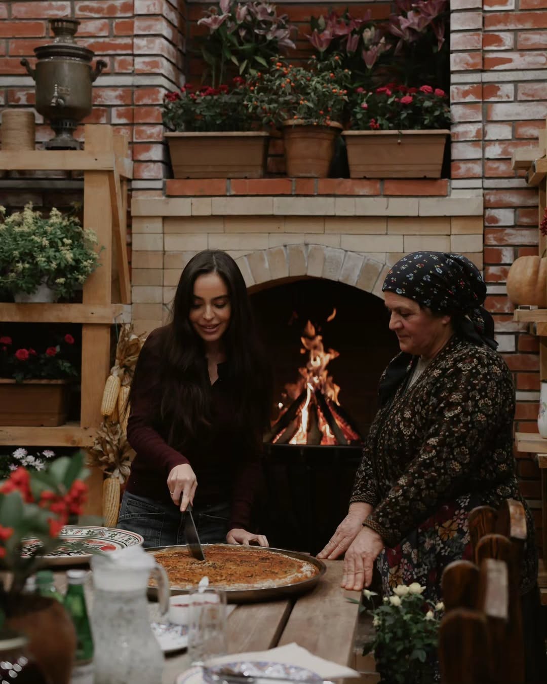 Leyla Əliyeva Qusarda "Kənd Həyatı" layihəsinin qonağı olub - VİDEO (FOTOLAR)