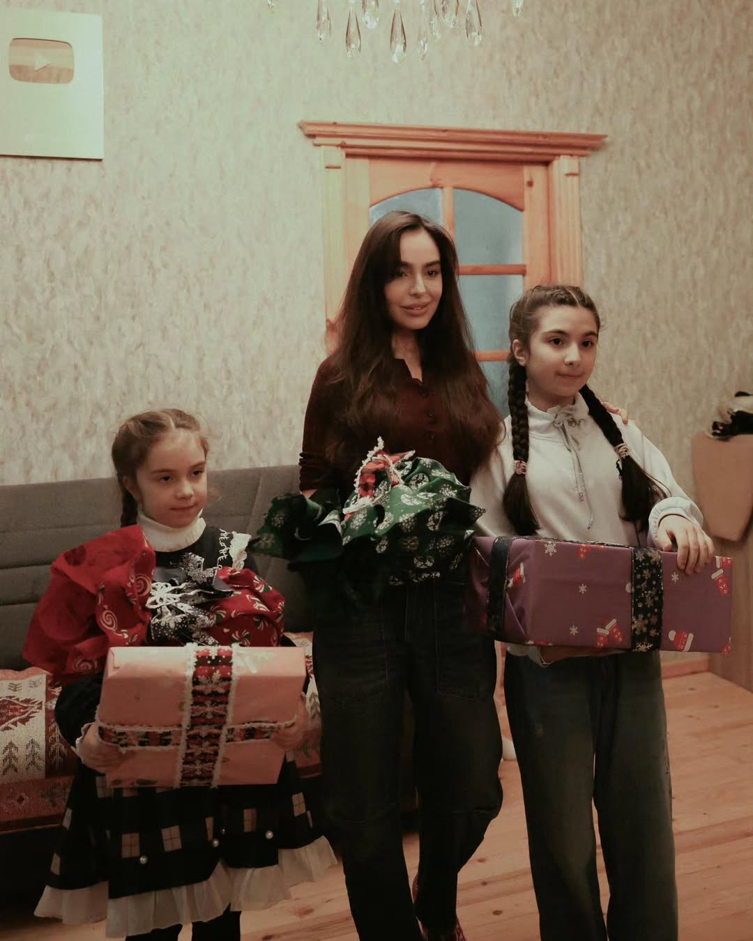 Leyla Əliyeva Qusarda "Kənd Həyatı" layihəsinin qonağı olub - VİDEO (FOTOLAR)