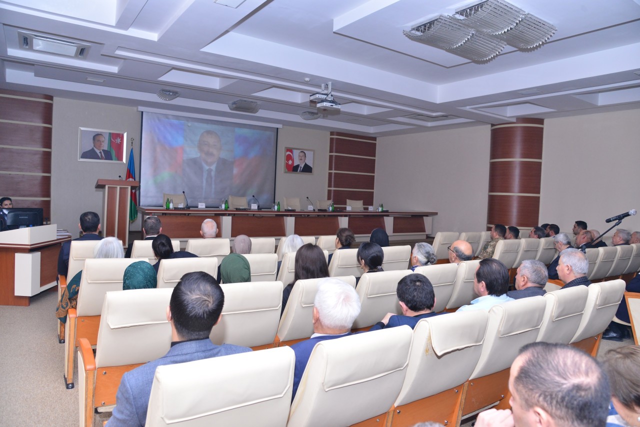 Qaradağda hesabat yığıncağı keçirildi - FOTOLAR