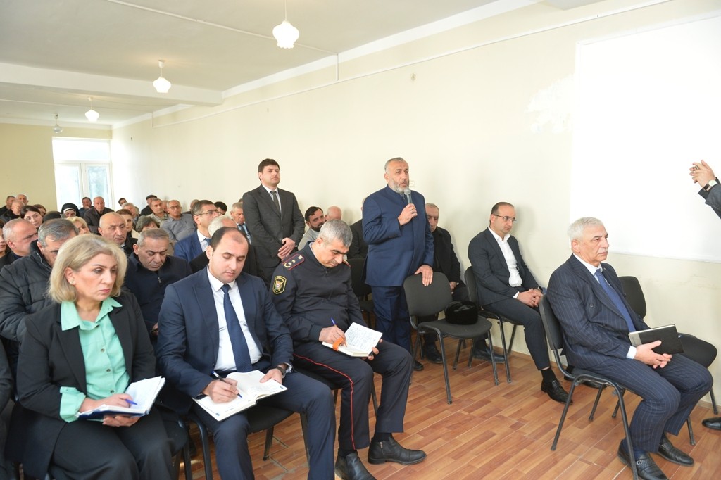 Taleh Qaraşov cari ilin ilk səyyar qəbulunu keçirdi - FOTOLAR