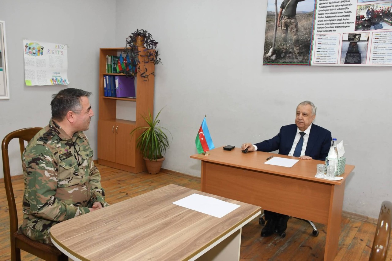 Malik İsaqov növbəti  səyyar qəbul keçirdi - FOTOLAR