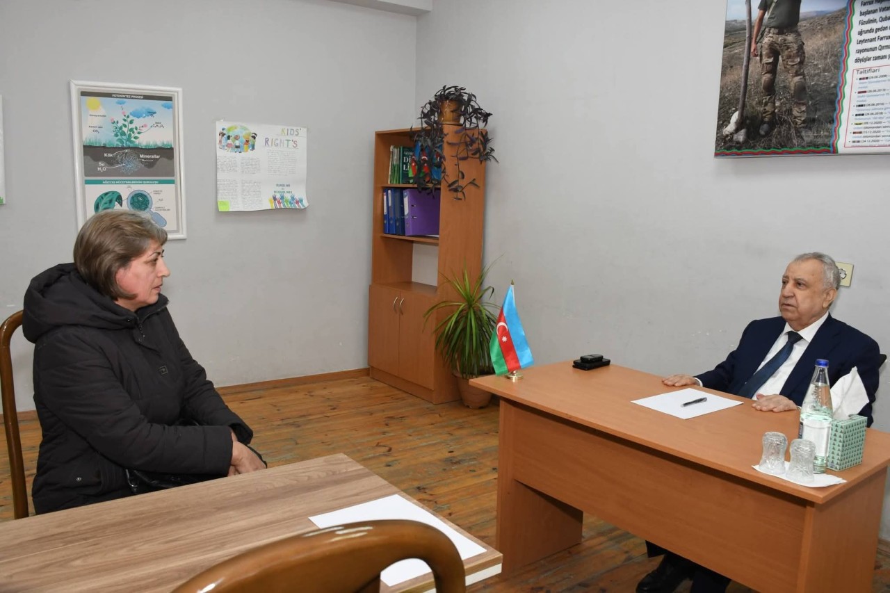 Malik İsaqov növbəti  səyyar qəbul keçirdi - FOTOLAR