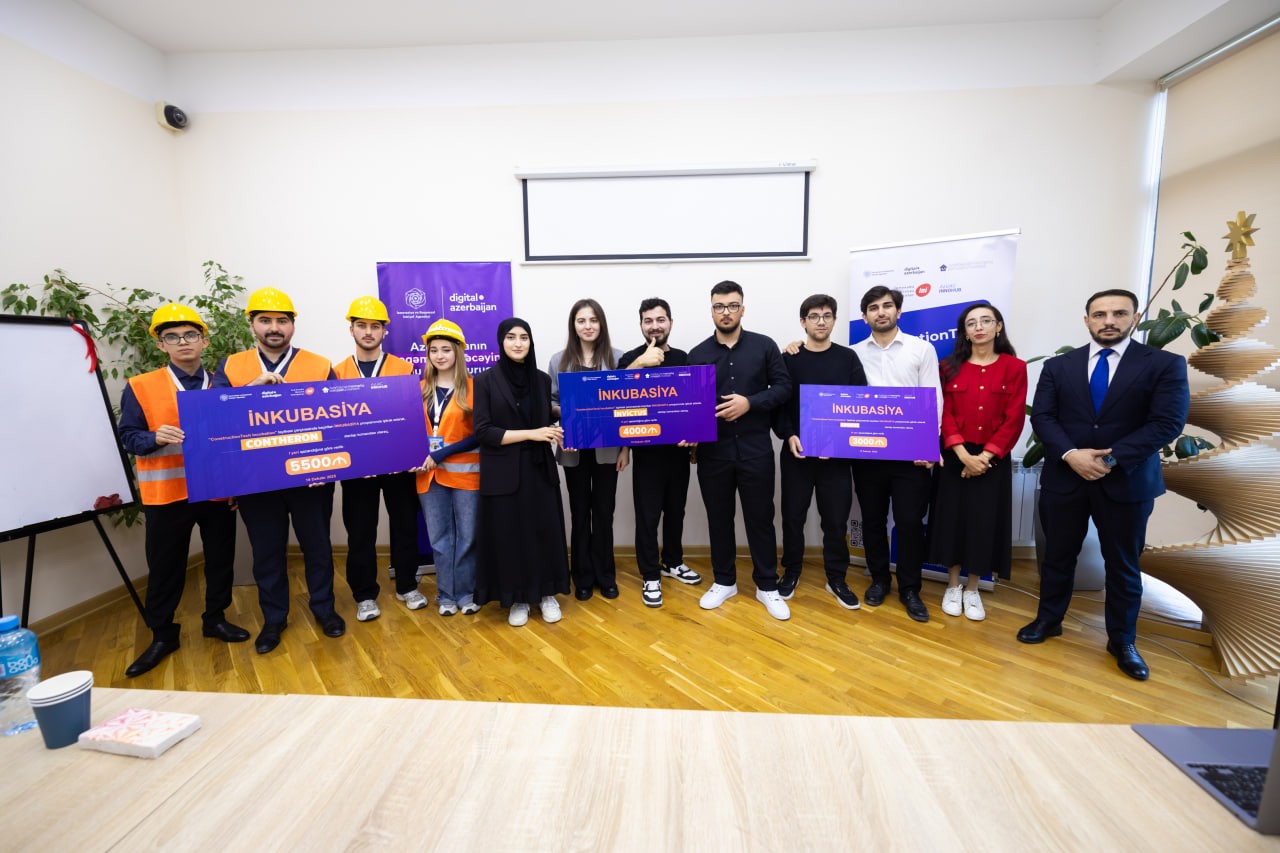 AzMİU-da “ConstructionTech Incubation” layihəsi yekunlaşıb - FOTOLAR
