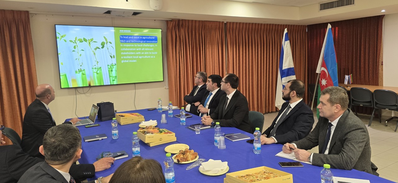 Nazir Tel-Əvivdə israilli həmkarı ilə görüşdü  - FOTOLAR