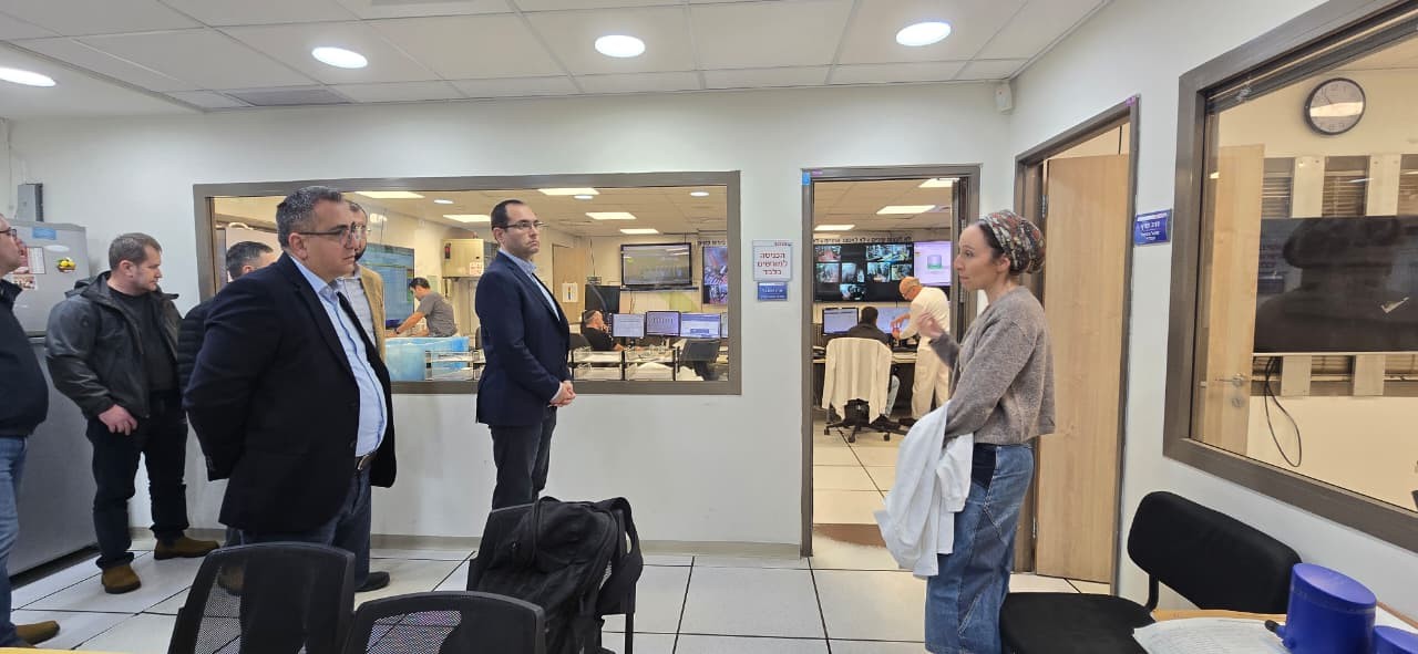 Nazir İsraildə bu mərkəzlərə baxış keçirdi - FOTOLAR