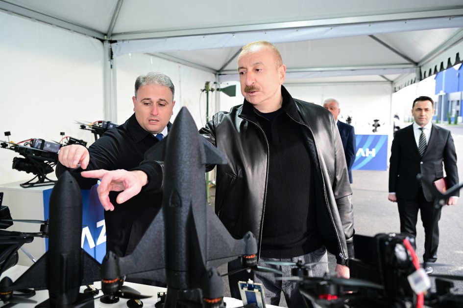 Prezident Tərtərdə açılışda iştirak edib - YENİLƏNİB (FOTOLAR)