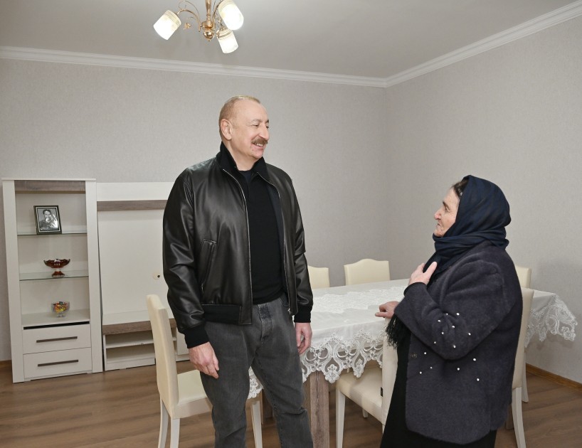 İlham Əliyev Ağdərədə - FOTOLAR (YENİLƏNİB)