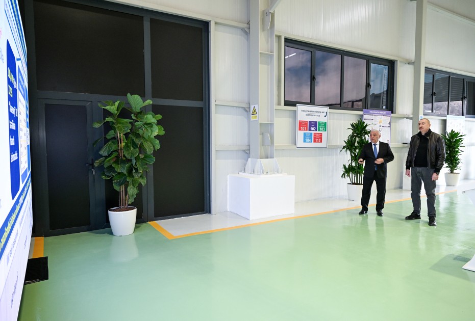 Prezident “Qozlukörpü” SES-in açılışında - YENİLƏNİB (FOTOLAR)