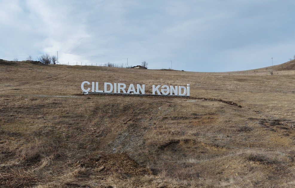 Prezident Çıldıran kəndindəki işlərlə tanış oldu - FOTOLAR (YENİLƏNİB)