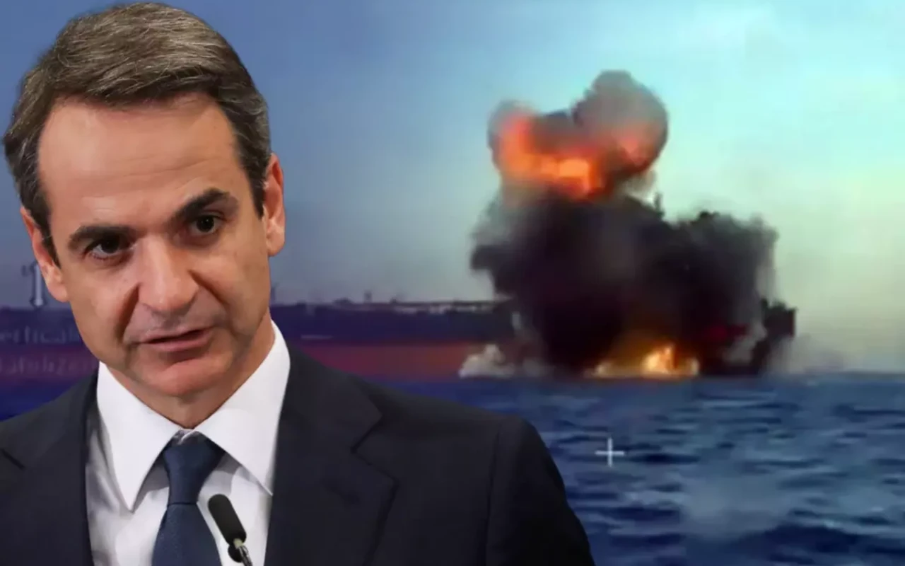 İki yunan tankeri vuruldu