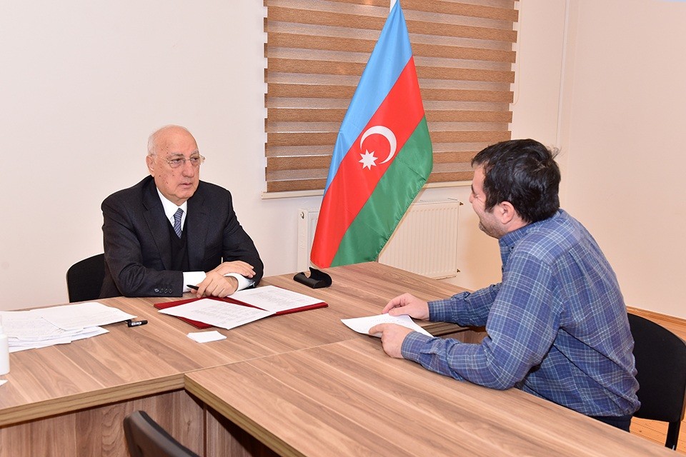 Zakir Fərəcov növbəti vətəndaş qəbulu keçirdi - FOTOLAR