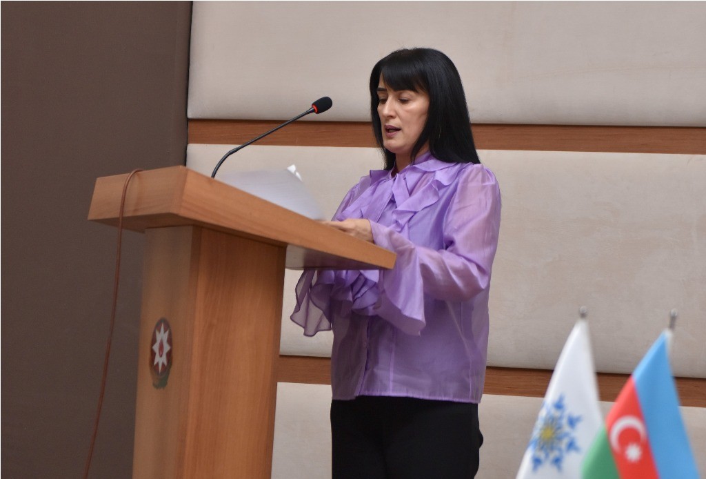 Lənkəranda “Mehriban Əliyeva Prezidentin ən yaxın silahdaşıdır” mövzusunda tədbir keçirilib - FOTOLAR