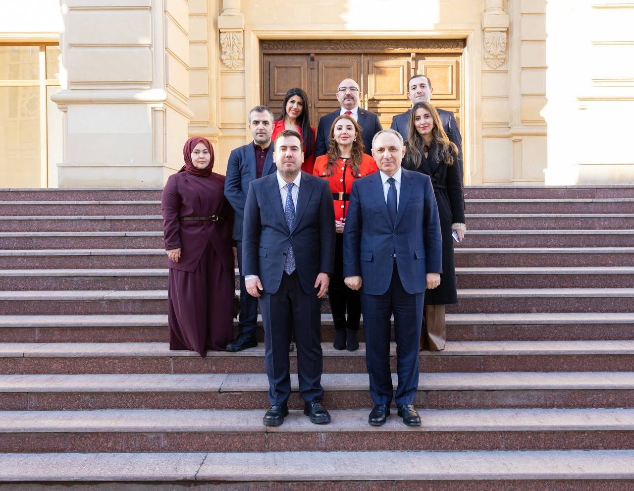 Türkiyəli prokuror və hakimlər ölkəmizdə səfərdədir - FOTOLAR