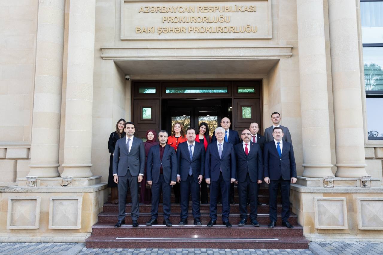 Türkiyəli prokuror və hakimlər ölkəmizdə səfərdədir - FOTOLAR