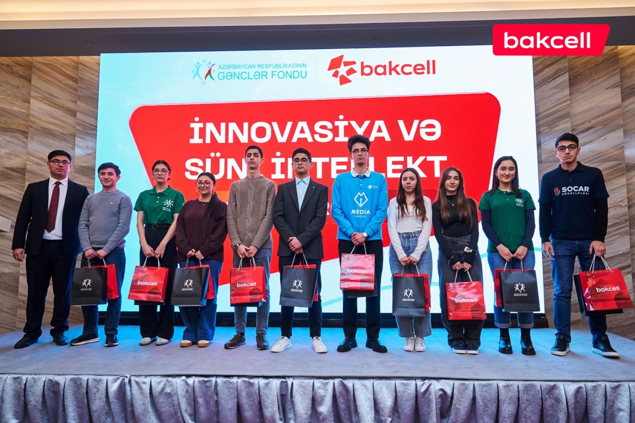 “Bakcell” və Gənclər Fondu “İnnovasiya və Süni İntellekt” üzrə təqaüd proqramını elan edir - FOTOLAR
