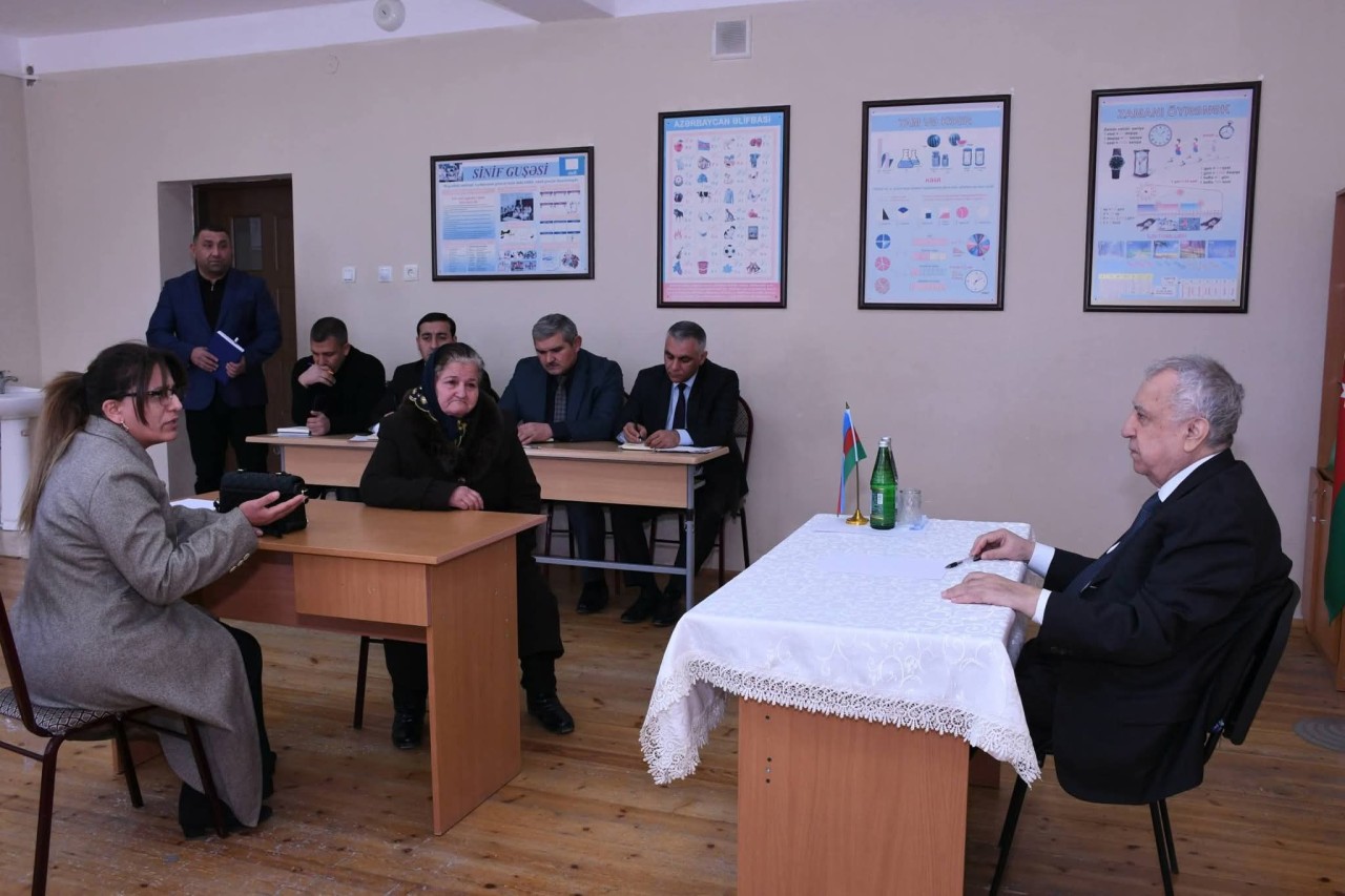 Malik İsaqov növbəti səyyar qəbul keçirdi - FOTOLAR