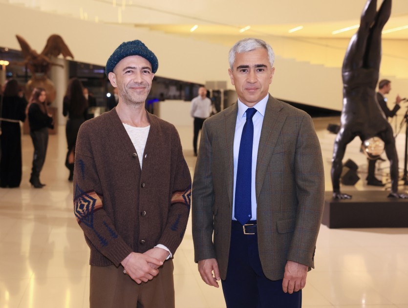 Alena Əliyeva sərgi açılışına qatıldı - FOTOLAR