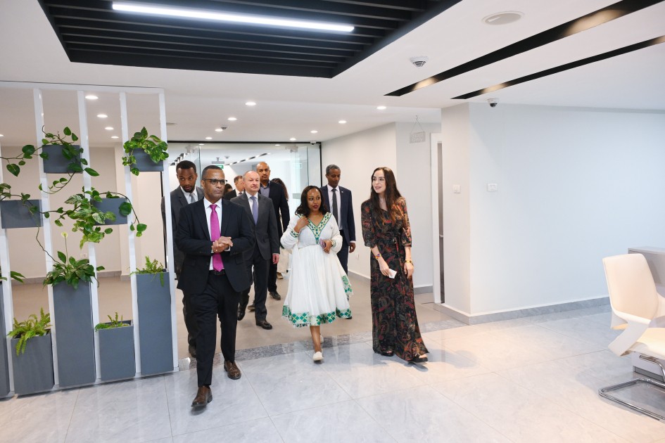 Leyla Əliyeva Efiopiyada “MESOB” dövlət xidməti mərkəzində olub - FOTOLAR