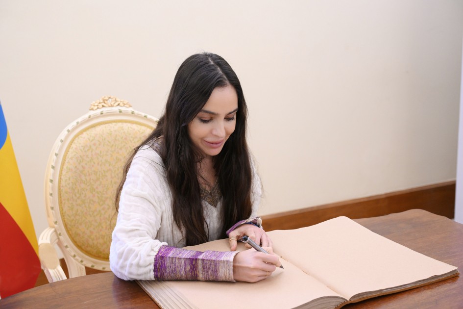 Leyla Əliyeva Əddis-Əbəbədə bir sıra sosial və mədəni obyektlərlə tanış olub - FOTOLAR