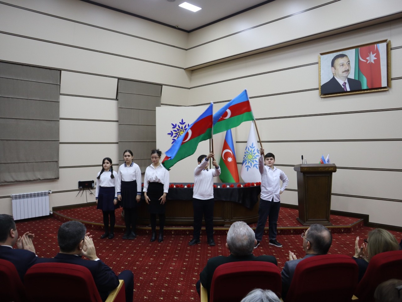 YAP Yasamal rayon təşkilatı 20 Yanvarla bağlı tədbir keçirdi - FOTOLAR