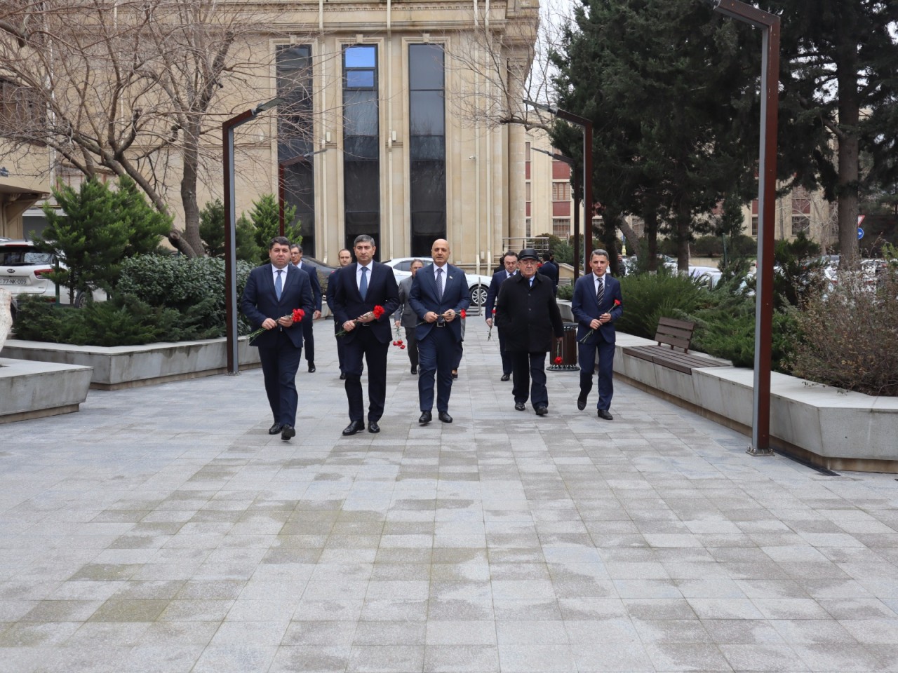 YAP Yasamal rayon təşkilatı 20 Yanvarla bağlı tədbir keçirdi - FOTOLAR