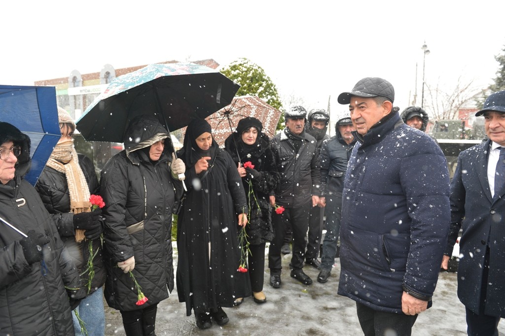 Lənkəranda 20 Yanvar faciəsinin 36-cı ildönümü qeyd olundu - FOTOLAR