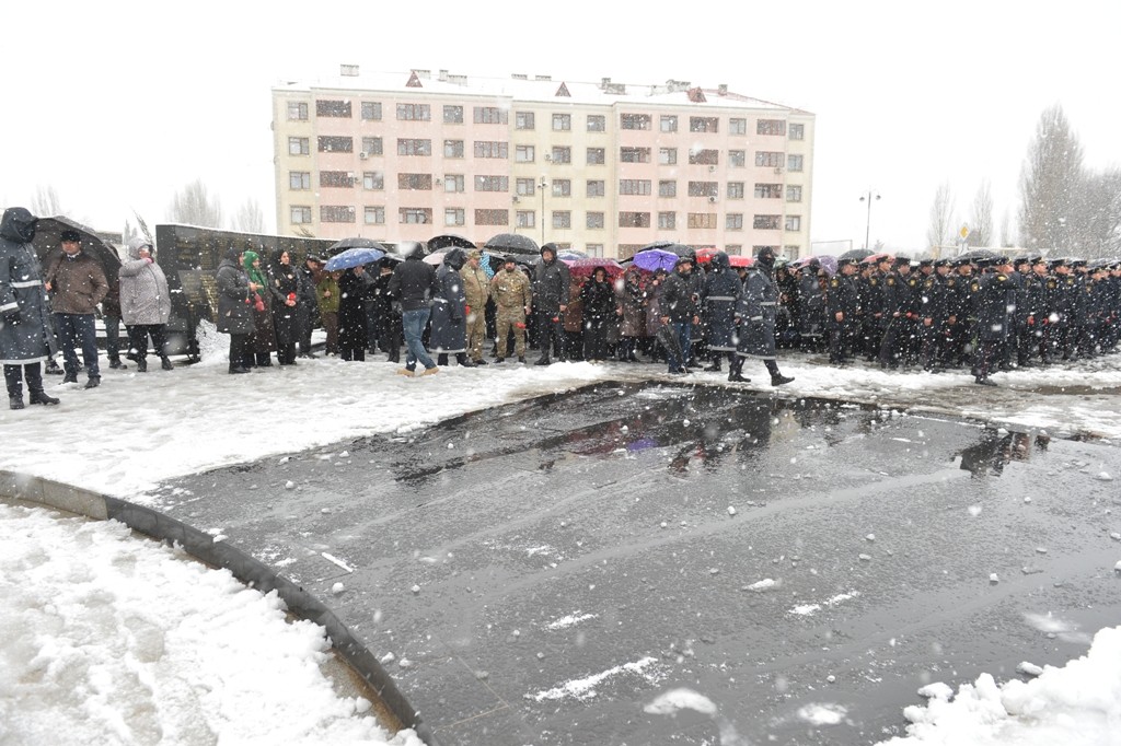 Lənkəranda 20 Yanvar faciəsinin 36-cı ildönümü qeyd olundu - FOTOLAR