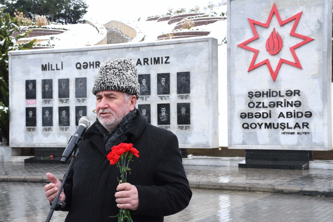 Ağdamda anım mərasimi keçirildi - FOTOLAR