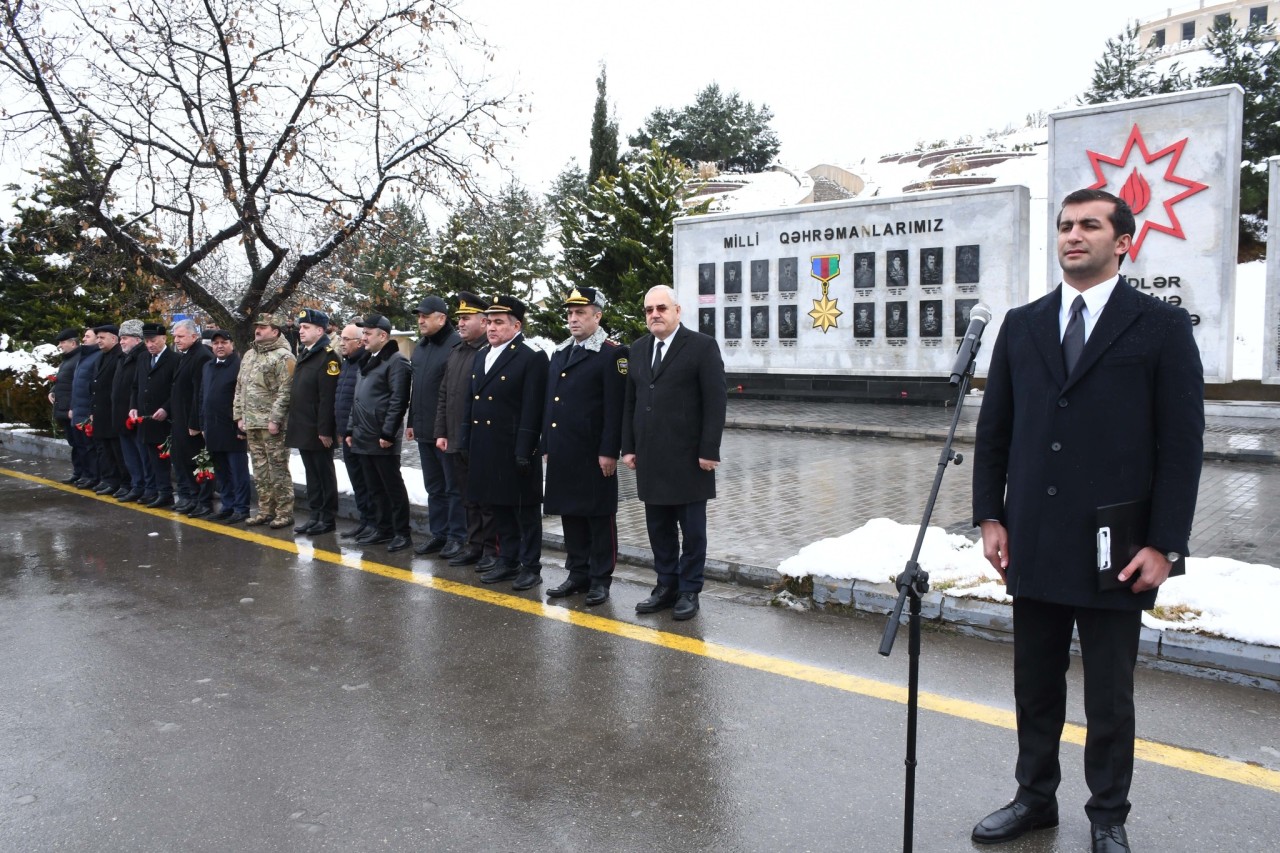 Ağdamda anım mərasimi keçirildi - FOTOLAR