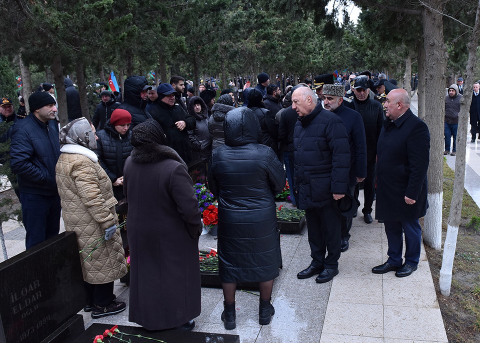 Sumqayıtda anım mərasimi keçirildi - FOTOLAR