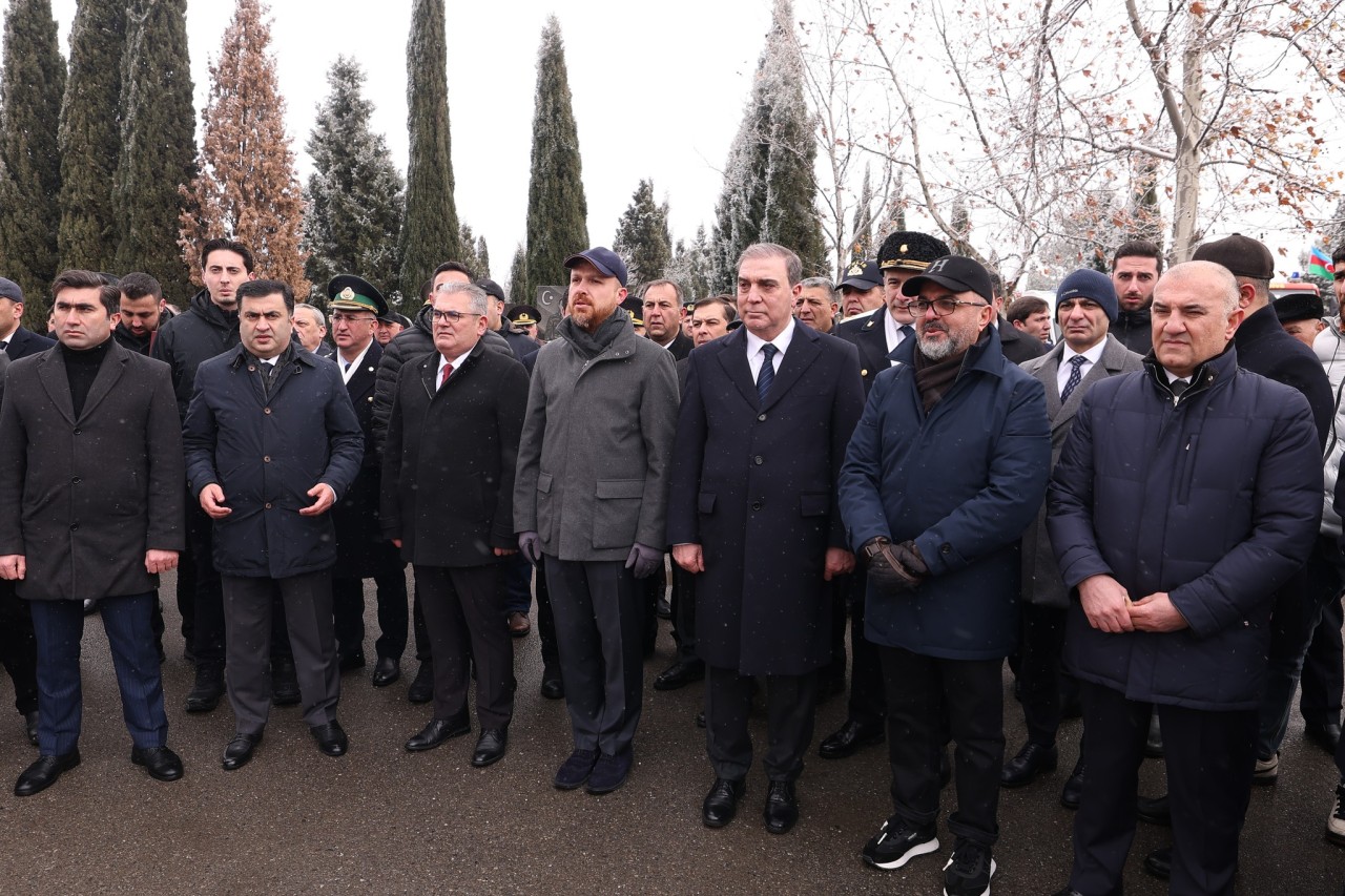 Gəncədə 20 Yanvarla bağlı ümumşəhər tədbiri keçirilib - FOTOLAR