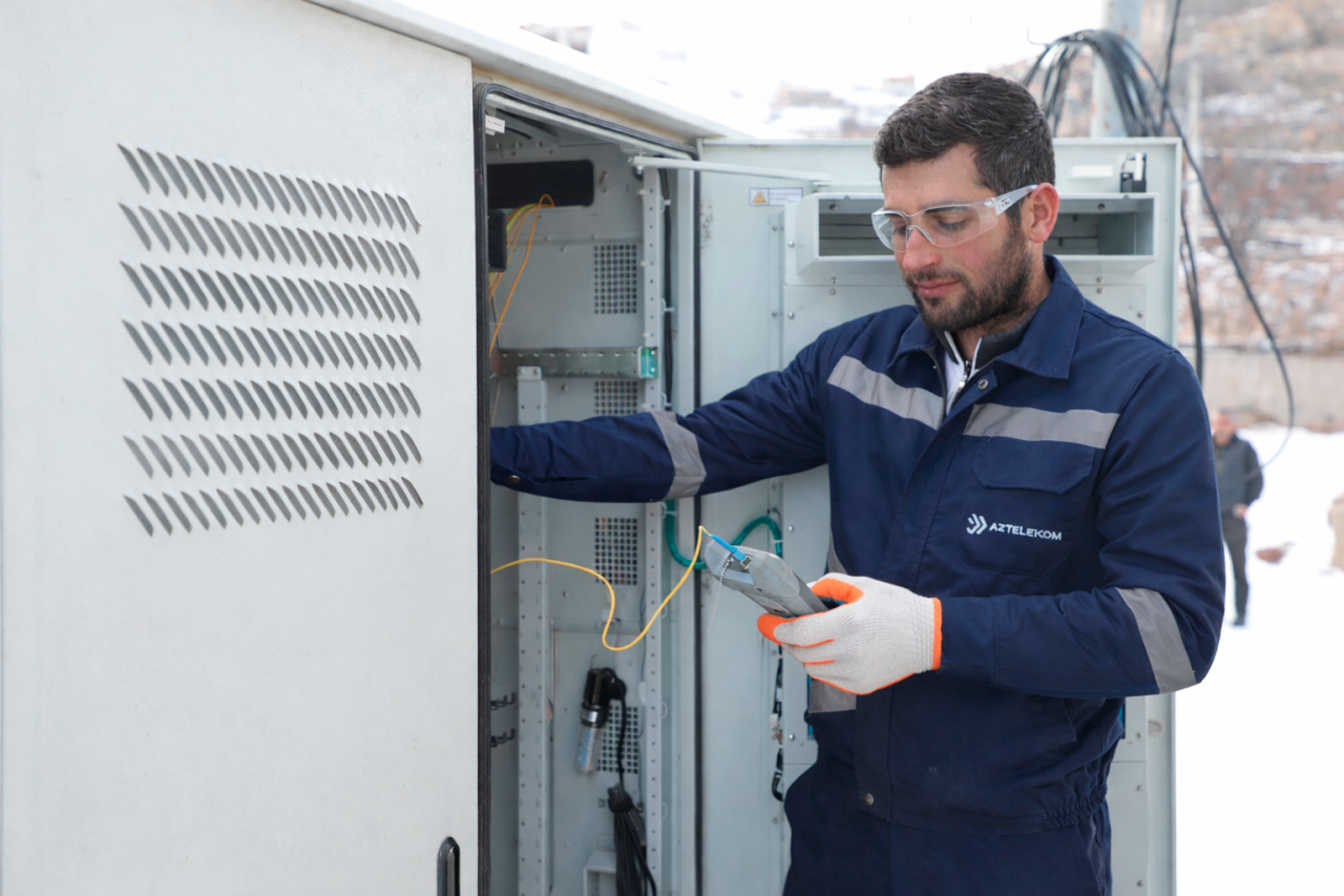 Ağdam və Kəlbəcər telekommunikasiya xidmətləri ilə təmin edilib - FOTOLAR